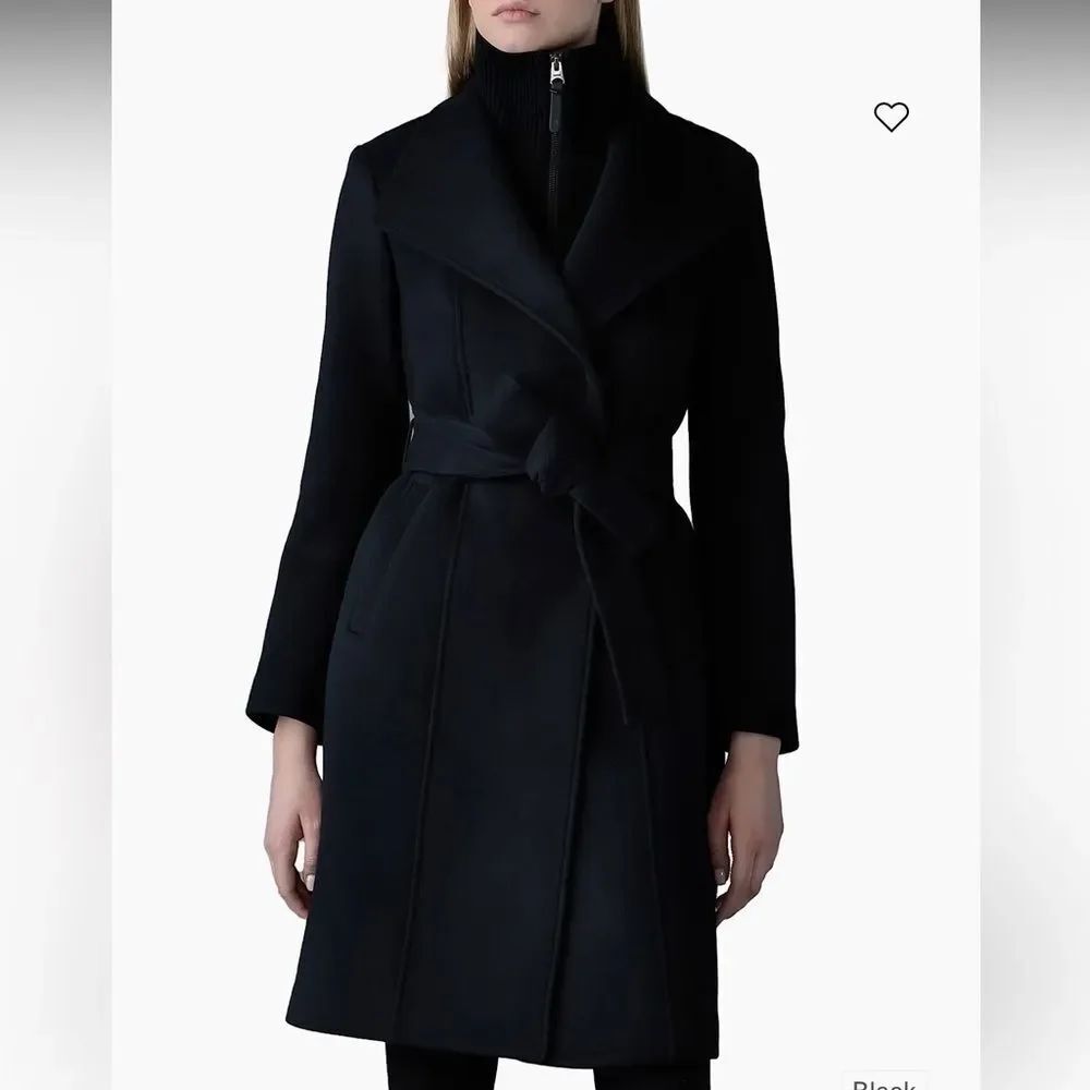 Mackage Norita Belted Wool Coat